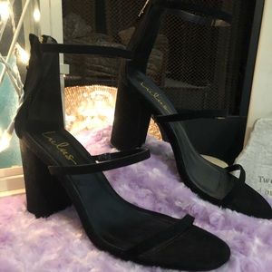 Women's Lulus black heels